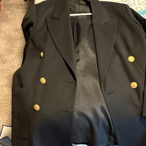 Jacket size 8, skirt size 6 pants size 6